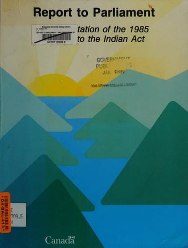 Report to parliament