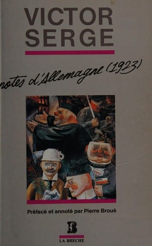 Notes d'Allemagne (1923)