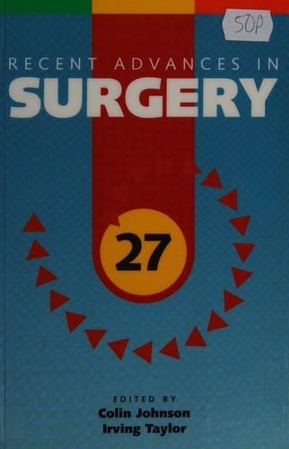 RECENT ADVANCES IN SURGERY; 27; ED. BY C.D. JOHNSON