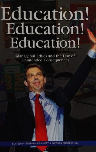 Education! education! education!