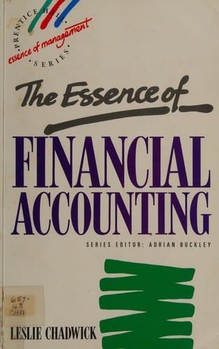 The essence of financial accounting