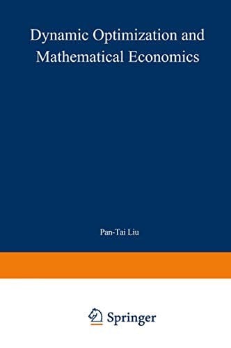 Dynamic optimization and mathematical economics