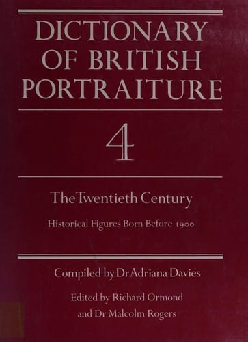 Dictionary of British portraiture