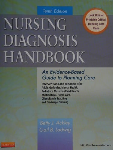 Nursing diagnosis handbook