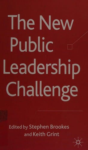 The new public leadership challenge