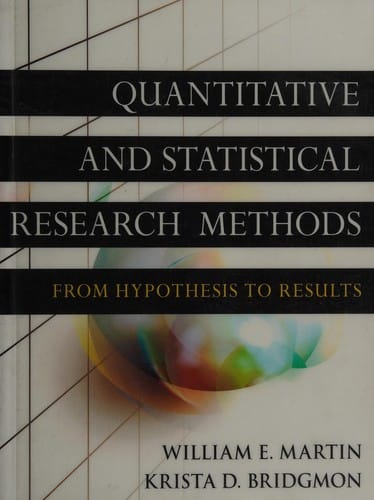 Quantitative and statistical research methods