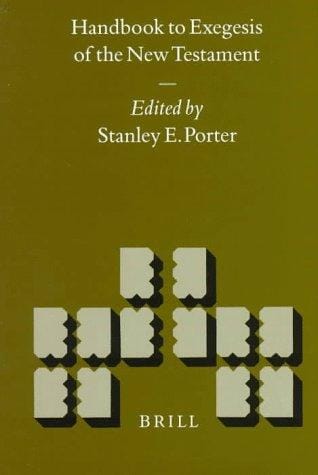 Handbook to exegesis of the New Testament