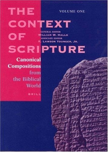 Canonical compositions, monumental inscriptions and archival documents from the biblical world