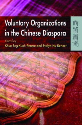 Voluntary organizations in the Chinese Diaspora
