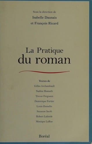 La pratique du roman