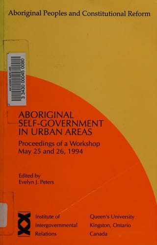 Aboriginal self-government in urban areas