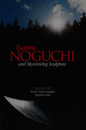 Isamu Noguchi and Skyviewing sculpture