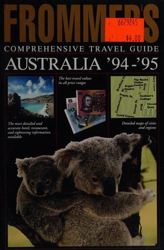 Frommer's Comprehensive Travel Guide Australia '94-'95 (Frommer's Comprehensive Guides)