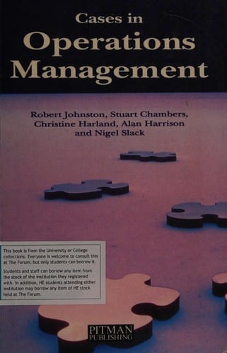Cases in operations management