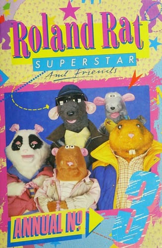 Roland Rat Superstar and friends at the seaside