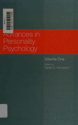 Advances in personality psychology