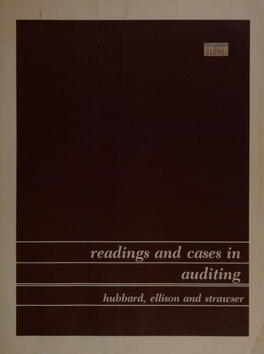 Readings and cases in auditing