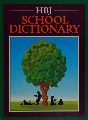 HBJ school dictionary