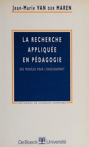 La recherche appliquée en pédagogie