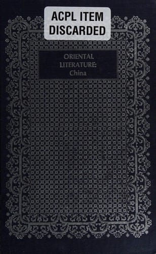 The Literature of China