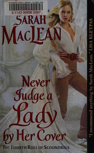 Never judge a lady by her cover