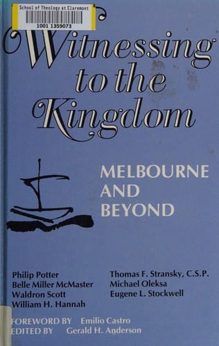 Witnessing to the kingdom
