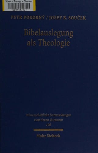 Bibelauslegung als Theologie