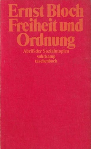 Freiheit und Ordnung, Abriss der Sozialutopien