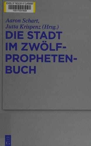 Die Stadt im Zwölfprophetenbuch