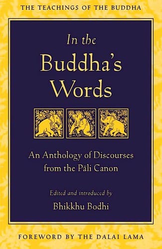 In the Buddha's words