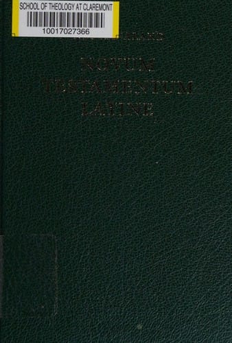 Novum Testamentum Latine