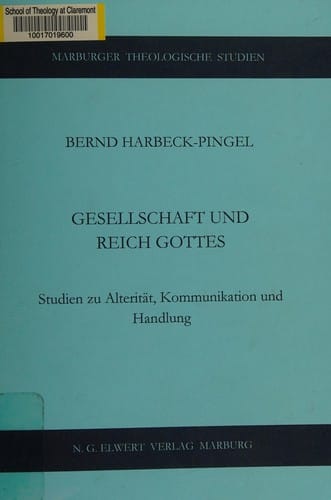 Gesellschaft und Reich Gottes