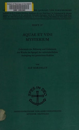 Aquae et vini mysterium
