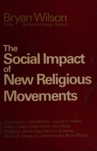 The Social impact of new religious movements
