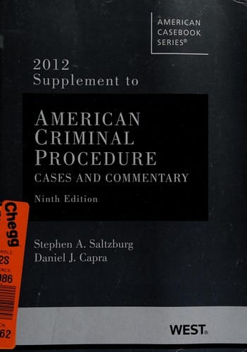 American criminal procedure