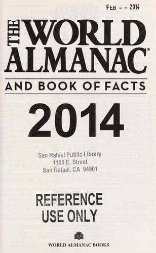 The world almanac and book of facts, 2014