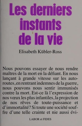 Les derniers instants de la vie