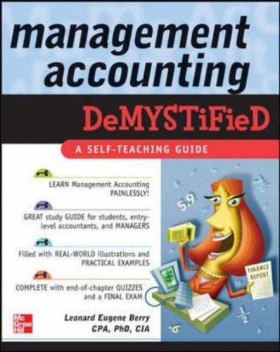 Management accounting demystified
