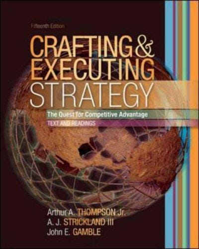 Crafting And Executing Strategy