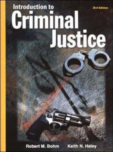 Introduction to criminal justice