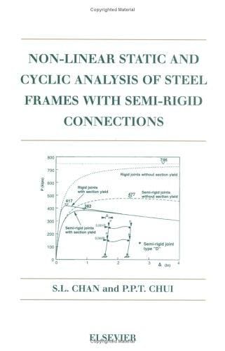 Non-linear static and cyclic analysis of steel frames with semi-rigid connections