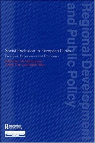 Social Exclusion in European Cities