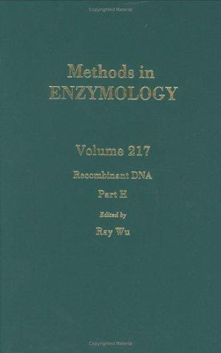Methods in Enzymology: Vol-217, Part-H