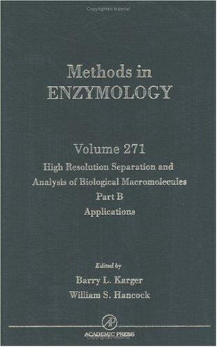 High resolution separation and analysis of biological macromolecules. Part B