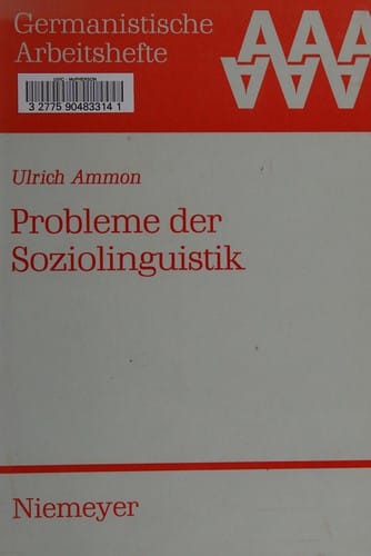 Probleme der Soziolinguistik