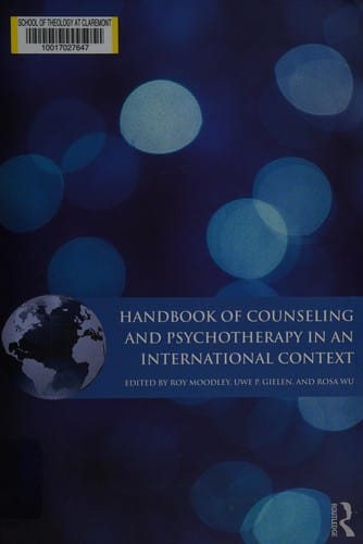 Handbook of counseling and psychotherapy in an international context