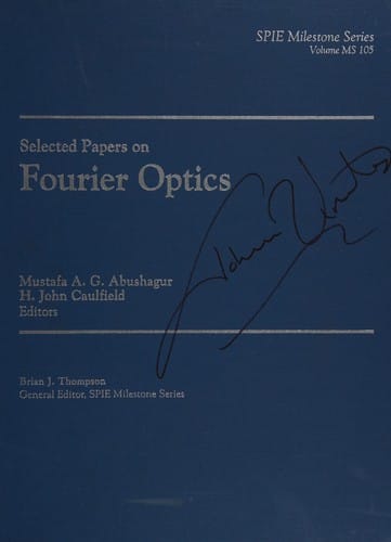 Selected papers on Fourier optics