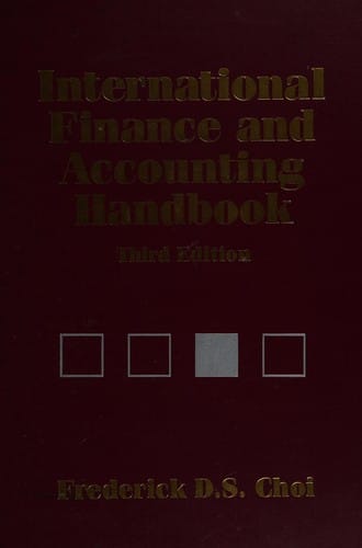 International finance and accounting handbook