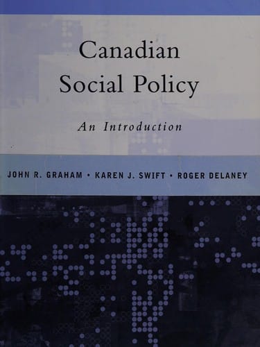 Canadian social policy