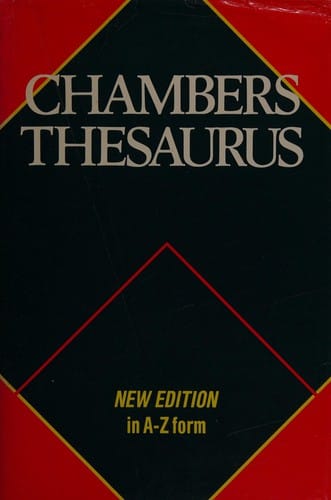 Chambers thesaurus